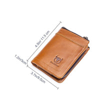 Charger l&#39;image dans la galerie, Portefeuille Multi-Emplacements Anti-RFID Avec Poche à Monnaie
