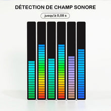 Charger l&#39;image dans la galerie, Lumière Rythmique Avec Micro LED à Contrôle Vocale