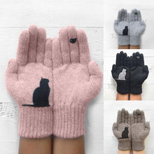 Charger l&#39;image dans la galerie, Gants en Coton Imprimés Motif Chat
