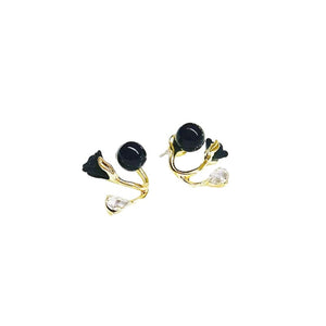 Boucles d’oreilles polyvalentes en forme de tulipe
