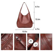 Charger l&#39;image dans la galerie, Sac à Main En Cuir Vintage Pour Femme