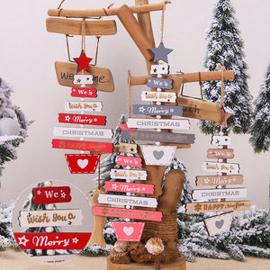 Décoration créative pour suspendre le sapin de Noël