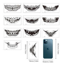 Charger l&#39;image dans la galerie, Halloween Farce Maquillage Tatouage Temporaire（10pcs）