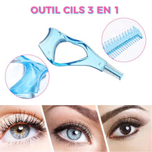 Charger l&#39;image dans la galerie, 3 en 1 cils outils mascara bouclier applicateur garde