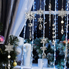 Charger l&#39;image dans la galerie, Ornements de Noël en flocon de neige en cristal