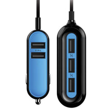 Charger l&#39;image dans la galerie, Chargeur de Voiture avec 5 Ports USB - ciaovie