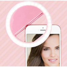 Charger l&#39;image dans la galerie, Anneau de Lumière LED Rechargeable Pour Selfie