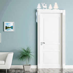 Décoration du cadre de porte Jésus de Noël