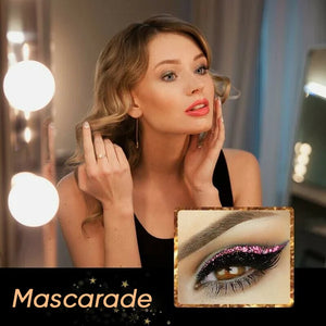 Autocollants imperméables et réutilisables pour eye-liner et cils