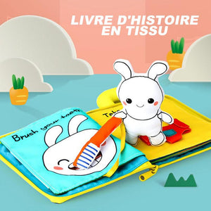 Livre en Tissu 3D pour l'Éducation Précoce