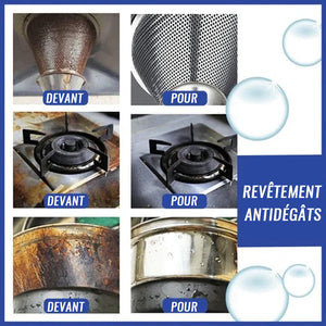Mousse nettoyante polyvalente pour la cuisine