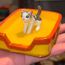 Charger l&#39;image dans la galerie, Cendrier à litière pour chat