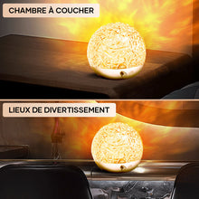 Charger l&#39;image dans la galerie, Lampe d&#39;ambiance à projection dynamique de vagues d&#39;eau