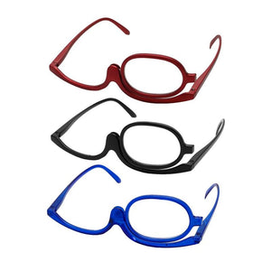 Lunettes de maquillage transparentes