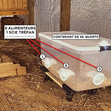 Charger l&#39;image dans la galerie, Mangeoire à poulet bricolage