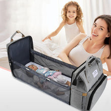 Charger l&#39;image dans la galerie, Sac à Dos à Couches Tout-En-Un Pour Bébé