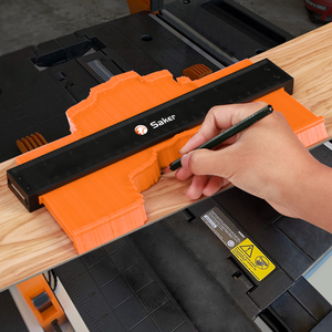 Saker®Jauge de duplication de contour de forme avec serrure