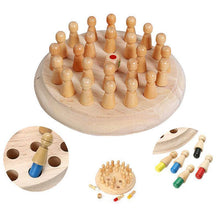 Charger l&#39;image dans la galerie, Échecs de bâton de match de mémoire en bois