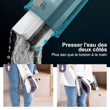 Charger l&#39;image dans la galerie, Balai à franges papillon à pression facile