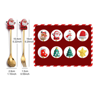Set de cuillères de Noël