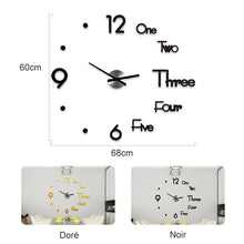 Charger l&#39;image dans la galerie, DIY Horloge Murale numérique - ciaovie