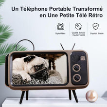 Charger l&#39;image dans la galerie, Téléphone Mobile Haut-Parleur Rétro Tv Bluetooth - ciaovie