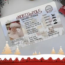 Charger l&#39;image dans la galerie, 🎅Permis de conduire perdu du Père Noël|Cadeaux amusants pour les enfants