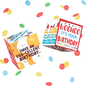 Carte pop-up anniversaire surprise 🎂🎁