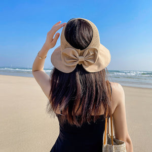 Chapeau de soleil mode d'été à large bord