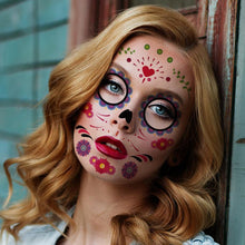 Charger l&#39;image dans la galerie, Halloween Farce Maquillage Tatouage Temporaire（10pcs）