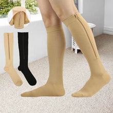 Charger l&#39;image dans la galerie, Chaussettes de compression à fermeture éclair et à élastique