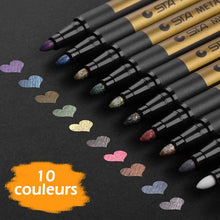 Charger l&#39;image dans la galerie, Marqueurs de Peinture Acrylique Imperméables (10 couleurs)