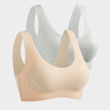 Charger l&#39;image dans la galerie, Soutien-gorge confort en soie glacée ultra-mince grande taille pour femmes