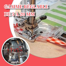 Charger l&#39;image dans la galerie, Pied de Reliure de Biais Réglable pour Machine à Coudre - ciaovie