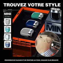 Charger l&#39;image dans la galerie, Rasoir électrique compact étanche rechargeable pour la maison, la voiture et les voyages
