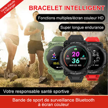 Charger l&#39;image dans la galerie, Bracelet intelligent de podomètre de sport de contrôle tactile étanche d&#39;écran de couleur