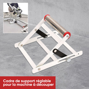 Cadre de support réglable pour la machine à découper