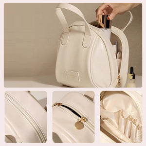 Sac à cosmétiques en forme de coquille multicouche