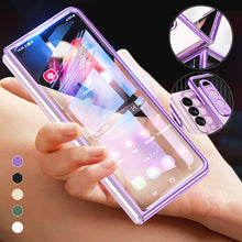 Charger l&#39;image dans la galerie, Étui de téléphone double face en verre trempé magnétique pour Samsung