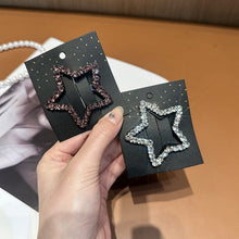 Charger l&#39;image dans la galerie, Barrettes de pinces à cheveux en strass (4 pièces)
