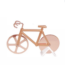 Charger l&#39;image dans la galerie, Coupe-pizza à Roulettes en Forme Vélo / Moto