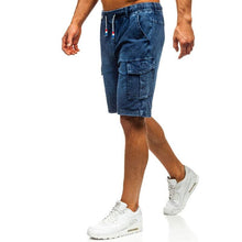 Charger l&#39;image dans la galerie, Short en Jean Délavé pour Hommes - ciaovie