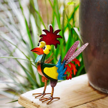 Charger l&#39;image dans la galerie, Statue drôle de coq de jardin