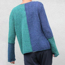 Charger l&#39;image dans la galerie, Pull en Tricot de Couleur Contrastée