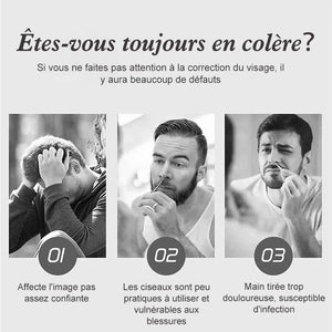Ciaovie™ Tondeuse À Poils De Nez Manuel en Acier Inoxydable - ciaovie
