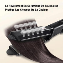 Charger l&#39;image dans la galerie, Lissage Cheveux Ionique Fer Plat Céramique Tourmaline - ciaovie