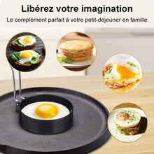 Charger l&#39;image dans la galerie, Moule à Anneaux d&#39;Omelette Antiadhésif