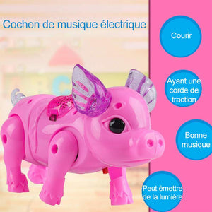 Ciaovie™ Électrique Jouet Cochon avec Lumière Musique - ciaovie