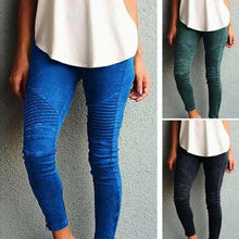 Charger l&#39;image dans la galerie, Pantalon Amincissant En Coton Elastique - ciaovie