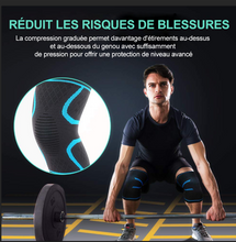 Charger l&#39;image dans la galerie, Genouillère Élastique Avec Effet De Compression - ciaovie